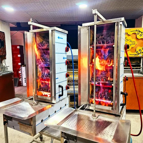 Máquina de kebab a gas y leña — AG-429 — Vista del producto 1