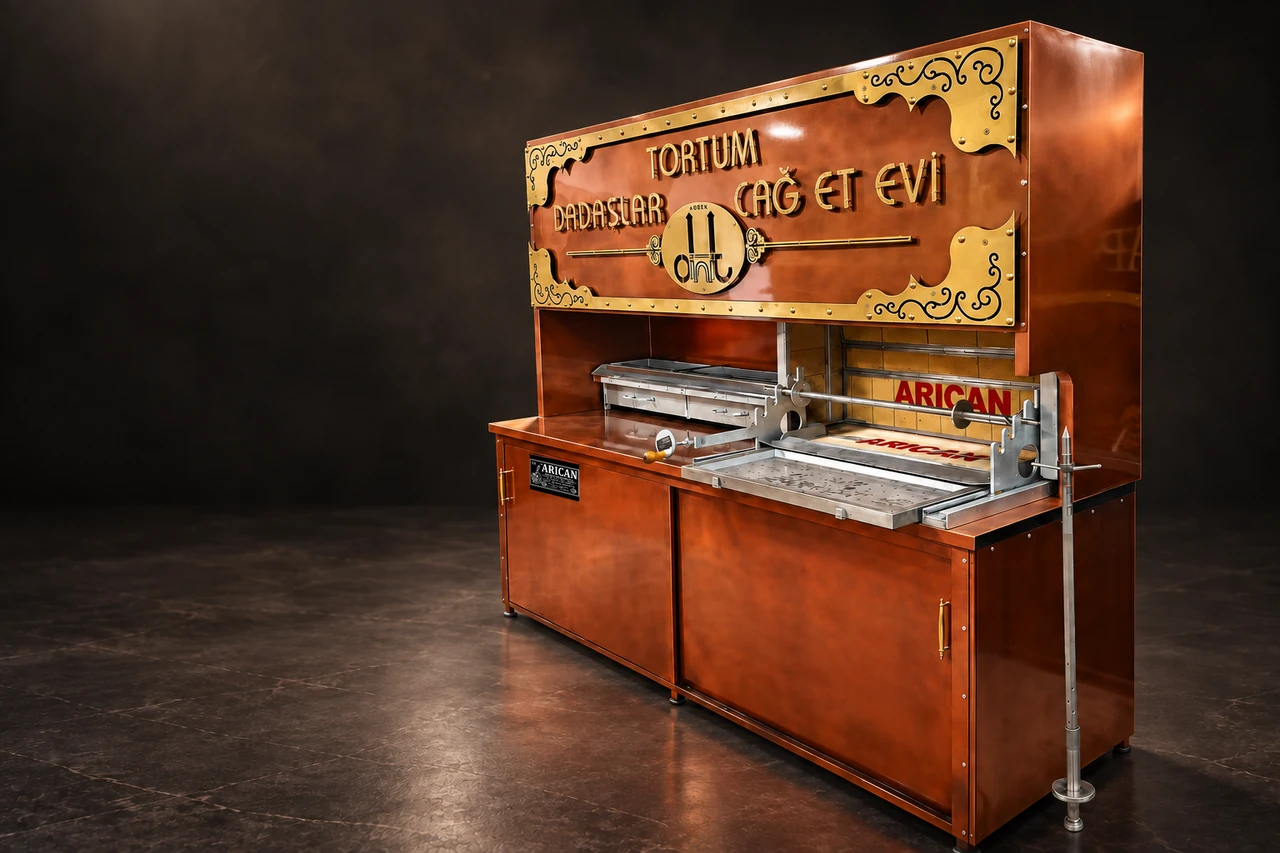 Cağ kebab machines