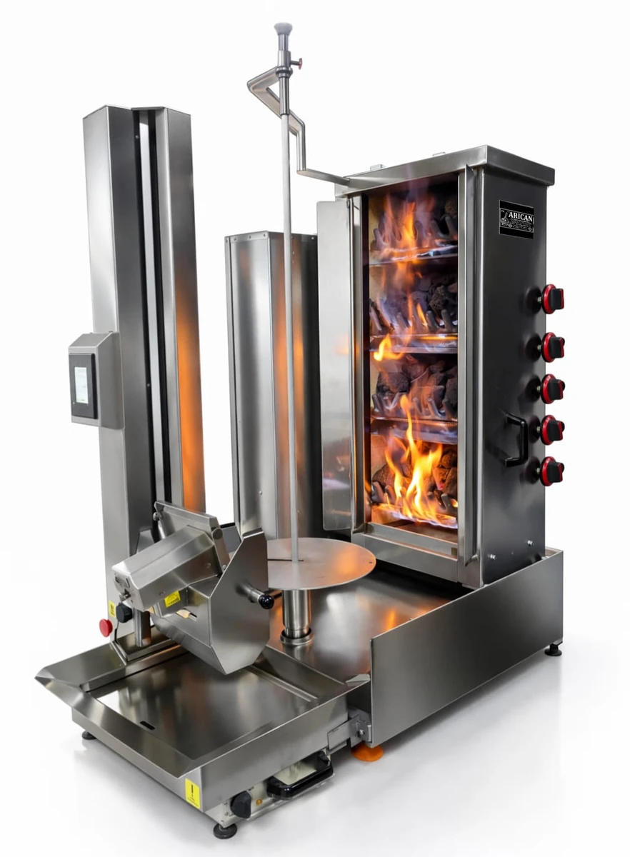 Máquina de kebab con corte automático · ARC LD006 + ADR-C1-5G — AG-452 — Vista del producto 1