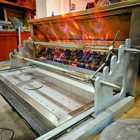 أفران كباب جاغ بالغاز · طراز محمول · 125 cm — AG-414 — منظر المنتج 3