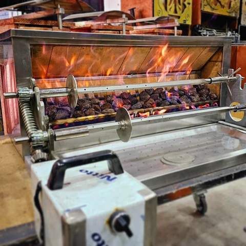 أفران كباب جاغ بالغاز · طراز محمول · 125 cm — AG-414 — منظر المنتج 2