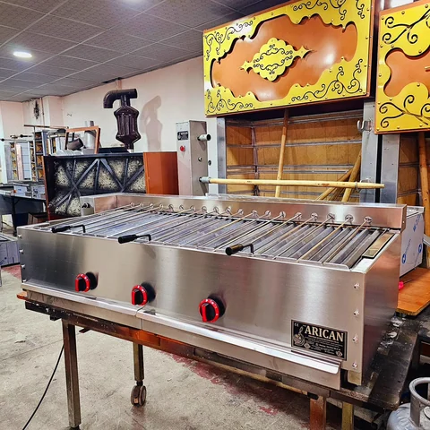 شواية بأسياخ دوارة · دوران بمحرك — AG-468 — منظر المنتج 4