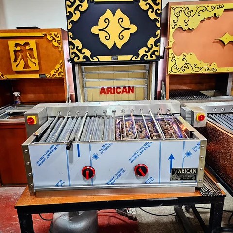 شواية بأسياخ دوارة · 125 cm, دوران بمحرك — AG-451 — منظر المنتج 2