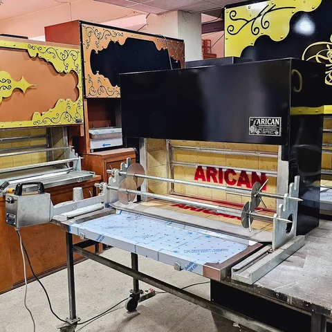 أفران كباب جاغ المحمولة · معدن أسود · 125 cm — AG-442 — منظر المنتج 2