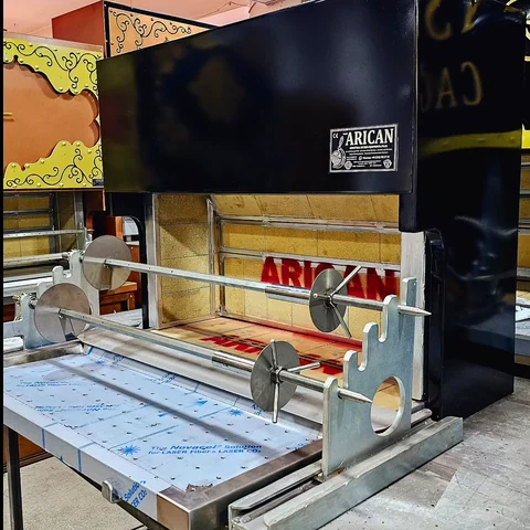 أفران كباب جاغ المحمولة · معدن أسود · 125 cm — AG-442 — منظر المنتج 4