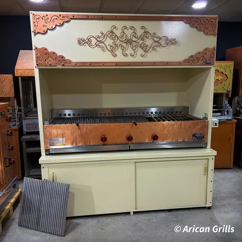 شواية بأسياخ دوارة · دوران بمحرك — AG-458 — منظر المنتج 4