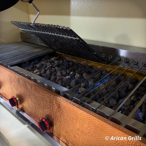 Grill mit Drehspießen · Motorischer Antrieb — AG-458 · 6