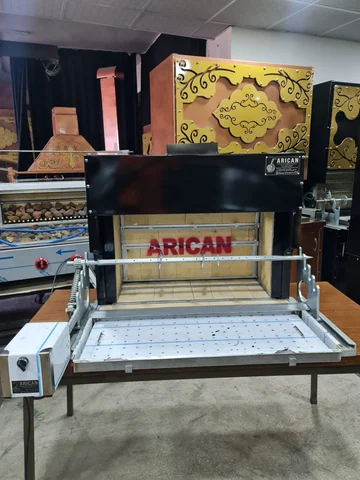 Portable cağ kebab machines · Black metal · 110 cm — AG-223 · 5