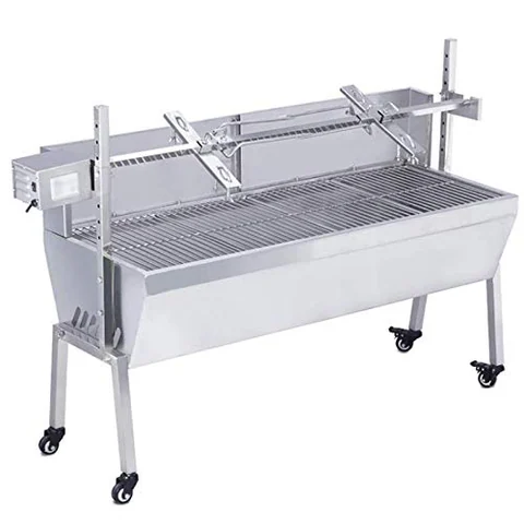 Asador portátil de cordero de acero inoxidable · Un espetón — AG-327 — Vista del producto 3