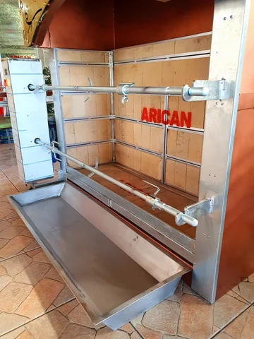 Lammgrill · Motorischer Antrieb, Zwei Spieße — AG-260 — Produktansicht 4