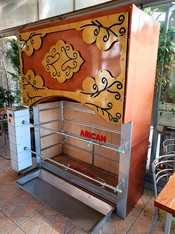 Lammgrill · Motorischer Antrieb, Zwei Spieße — AG-260 — Produktansicht 2