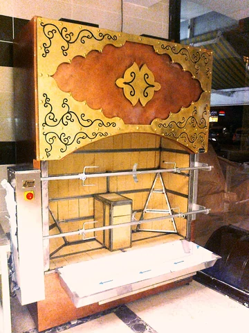 Lamb rotisserie machine · Motorised rotation, Two spits — AG-172 — Product view 2