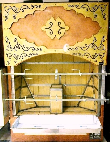 Lamb rotisserie machine · Motorised rotation, Two spits — AG-172 — Product view 3