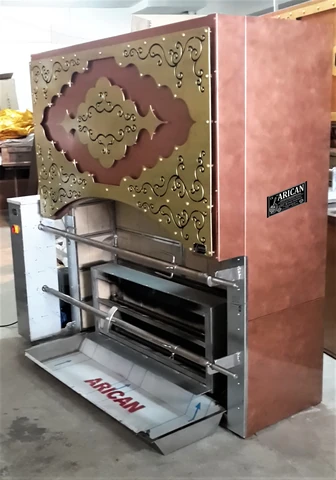 Asador de corderos a gas y piedra volcánica — AG-267 — Vista del producto 1
