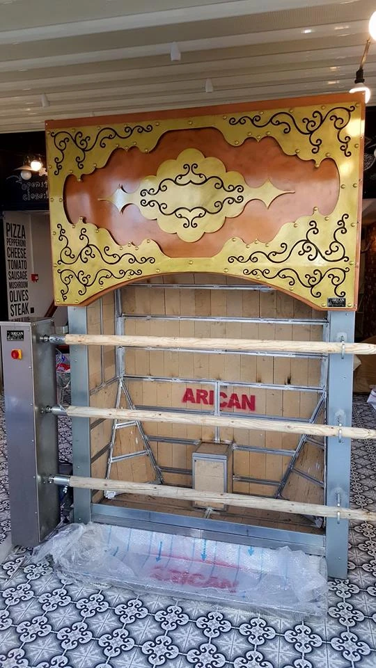 Lamb rotisserie machine · Motorised rotation — AG-068 — Product view 1