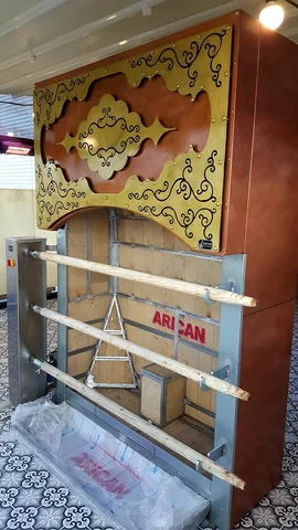 Lamb rotisserie machine · Motorised rotation — AG-068 — Product view 3