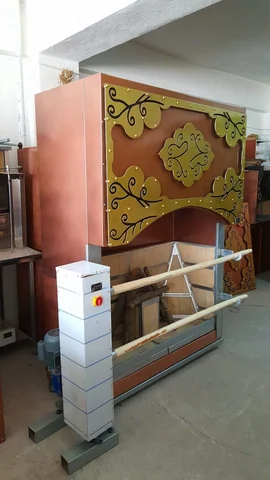 Lamb rotisserie machine · Motorised rotation, Two spits — AG-027 — Product view 2