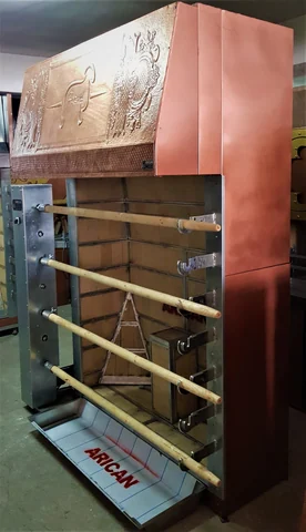 Lamb rotisserie machine · Copper cladding — AG-272 — Product view 2