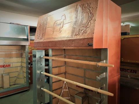 Lamb rotisserie machine · Copper cladding — AG-272 — Product view 3