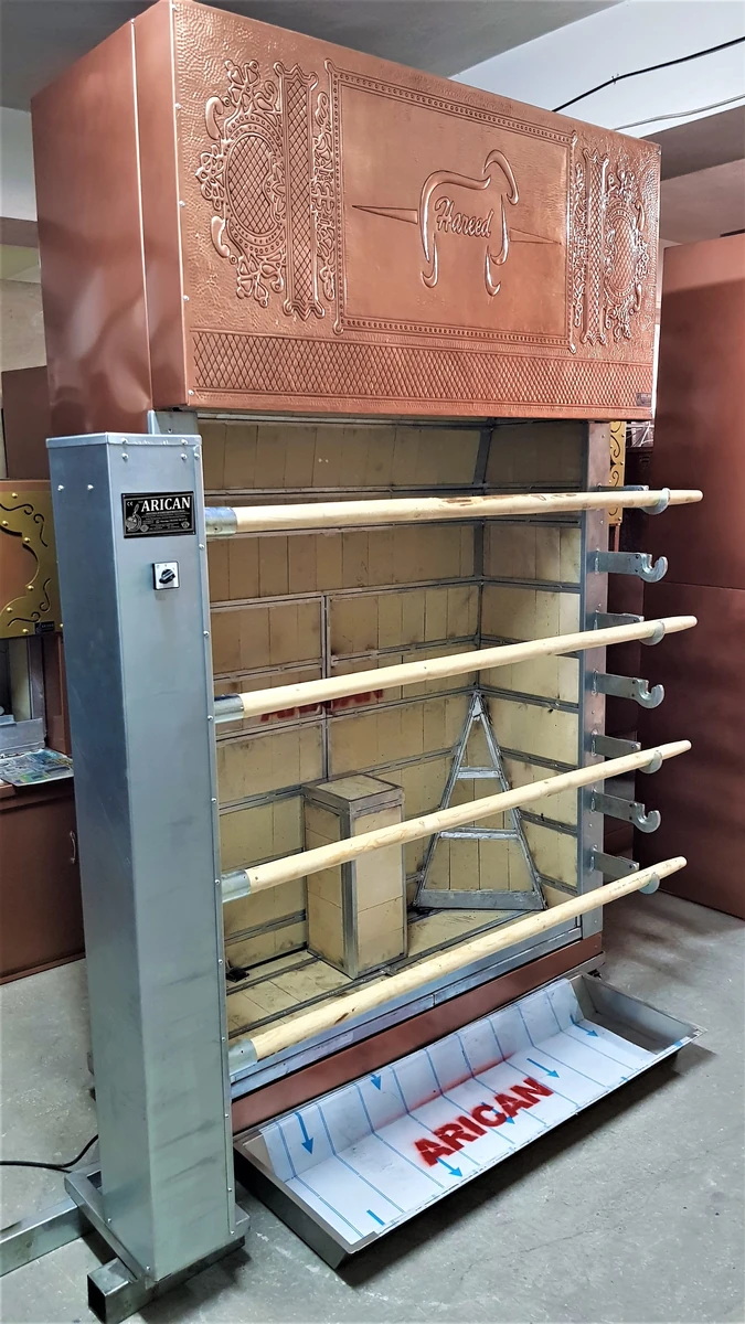 Lamb rotisserie machine · Copper cladding — AG-272 — Product view 1