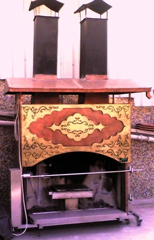 Asador de corderos