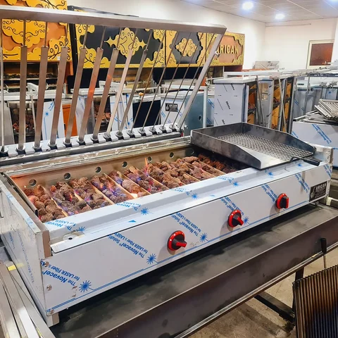 شواية بأسياخ دوارة · دوران بمحرك — AG-105 — منظر المنتج 2