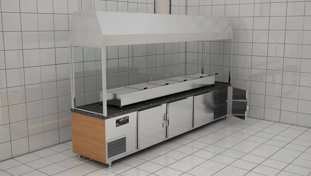 Parrilla de kebab al carbón — AG-189 — Vista del producto 1