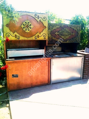 Parrilla de kebab al carbón — AG-135 — Vista del producto 1