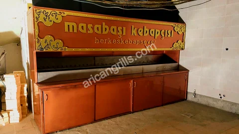 شواية كباب بالفحم · 400 cm — AG-156 — منظر المنتج 2
