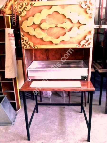 Profesyonel kebap ızgarası · 80 cm, Bakır kaplama — AG-168 — Ürün görünümü 1