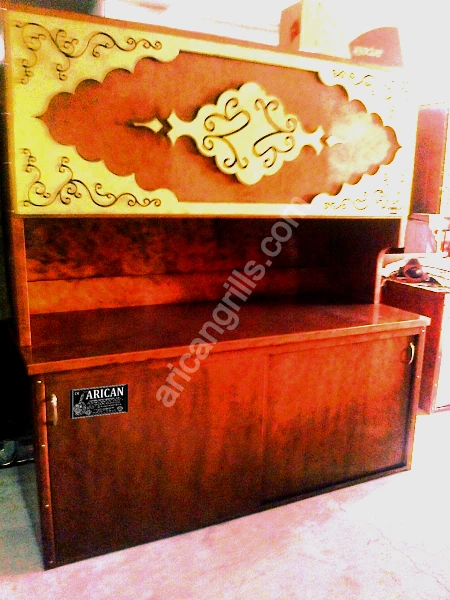 شواية كباب بالفحم · كسوة نحاسية — AG-369 — منظر المنتج 1