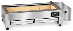 Parrilla de carbón para kebab con soplador de aire integrado · 125 cm