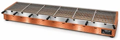 Parrilla de carbón para kebab de sobremesa en cobre · 175 cm