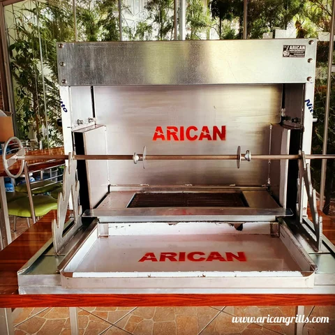 أفران كباب جاغ المحمولة · فولاذ مقاوم للصدأ · 85 cm — AG-141 — منظر المنتج 3