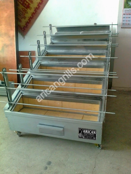 شواية دجاج دوارة بالفحم — AG-351 — منظر المنتج 1