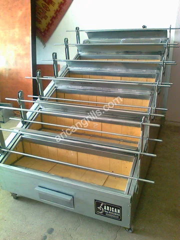 شواية دجاج دوارة بالفحم — AG-351 — منظر المنتج 2