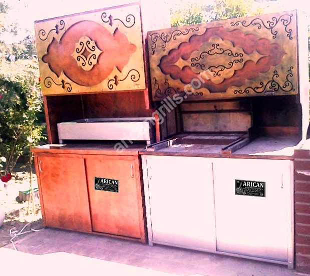 Profesyonel kebap ızgarası · Bakır kaplama, Paslanmaz çelik — AG-251 — Ürün görünümü 1