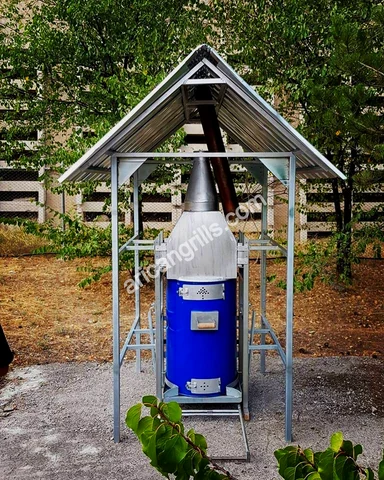 Fanlı odun sobası — AG-142 — Ürün görünümü 3