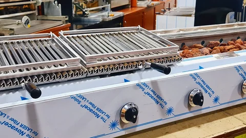شواية كباب بالغاز وحجر اللافا · 175 cm — AG-330 — منظر المنتج 2
