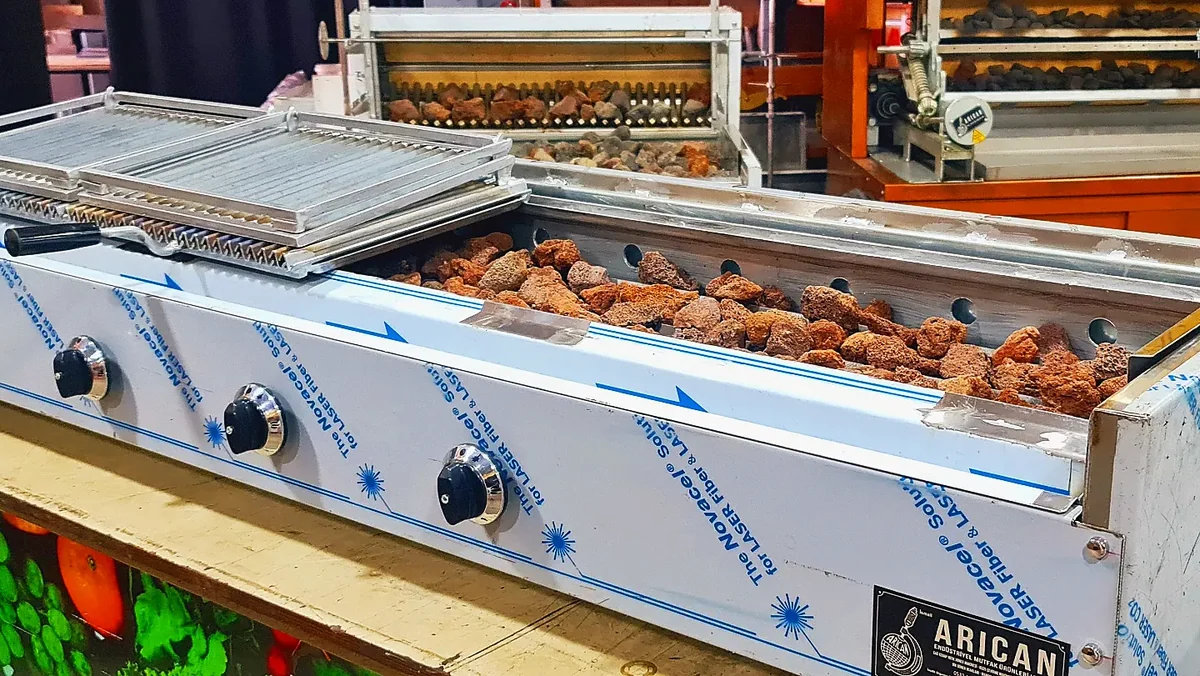 شواية كباب بالغاز وحجر اللافا · 175 cm — AG-330 — منظر المنتج 1