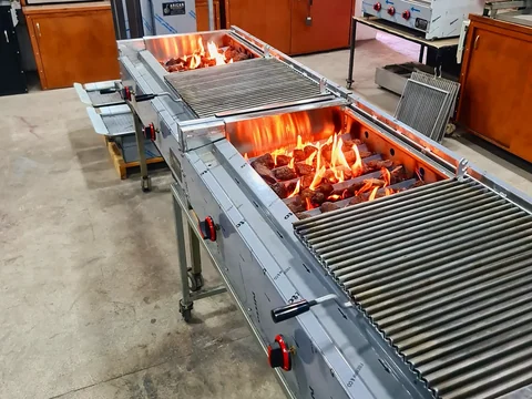 شواية كباب بالغاز وحجر اللافا — AG-299 — منظر المنتج 4