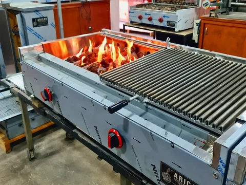 شواية كباب بالغاز وحجر اللافا — AG-299 — منظر المنتج 2
