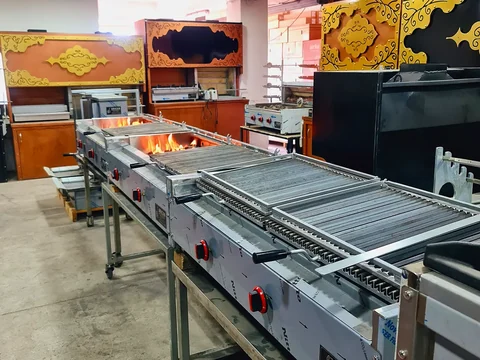 شواية كباب بالغاز وحجر اللافا — AG-299 — منظر المنتج 3