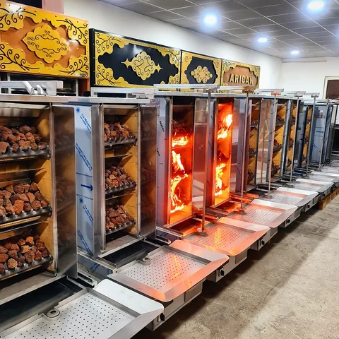 شواية شاورما بالغاز وحجر اللافا — AG-262 — منظر المنتج 1