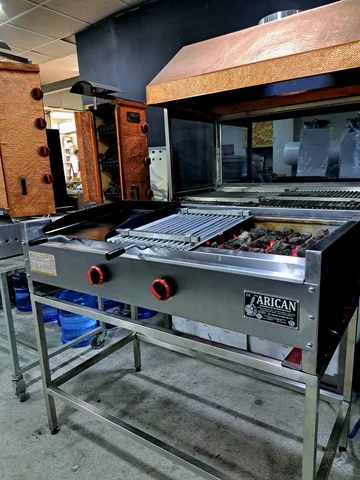 شواية كباب بالغاز وحجر اللافا — AG-446 — منظر المنتج 2