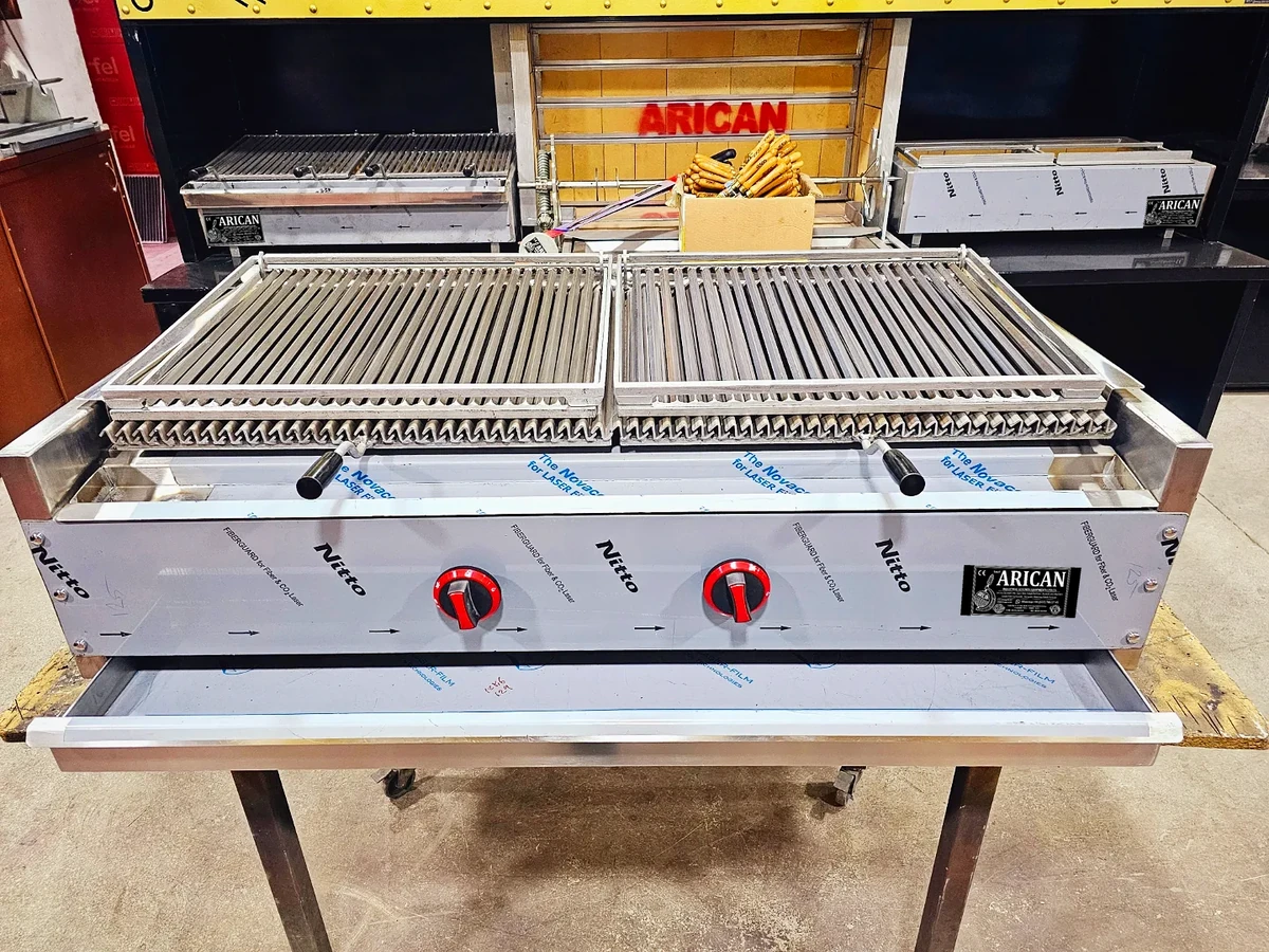 شواية كباب بالغاز وحجر اللافا · 125 cm — AG-410 — منظر المنتج 1