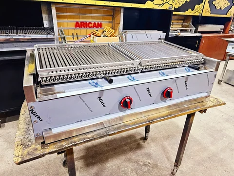 شواية كباب بالغاز وحجر اللافا · 125 cm — AG-410 — منظر المنتج 2