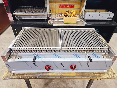 شواية كباب بالغاز وحجر اللافا · 125 cm — AG-410 — منظر المنتج 4