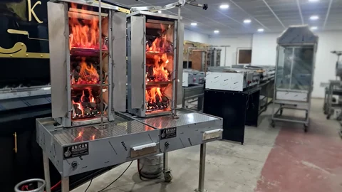 Gazlı lav taşlı döner ocağı — AG-074 — Ürün görünümü 2