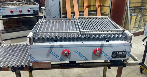 شواية كباب بالغاز وحجر اللافا · 100 cm — AG-308 — منظر المنتج 3